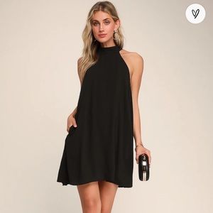 Lulus halter swing dress NWT